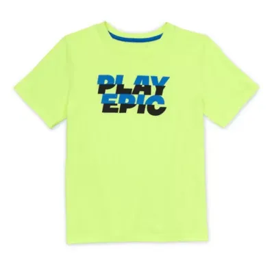 Xersion Little & Big Boys Crew Neck Short Sleeve Graphic T-Shirt