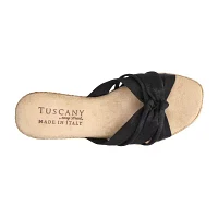 Easy Street Womens Ghita Wedge Sandals