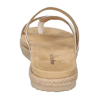 Easy Street Womens Song Slide Sandals