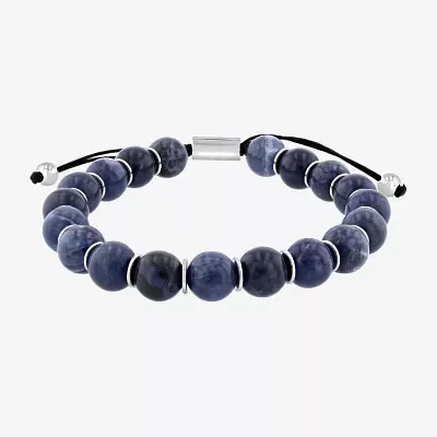 Genuine Blue Beaded Bracelet