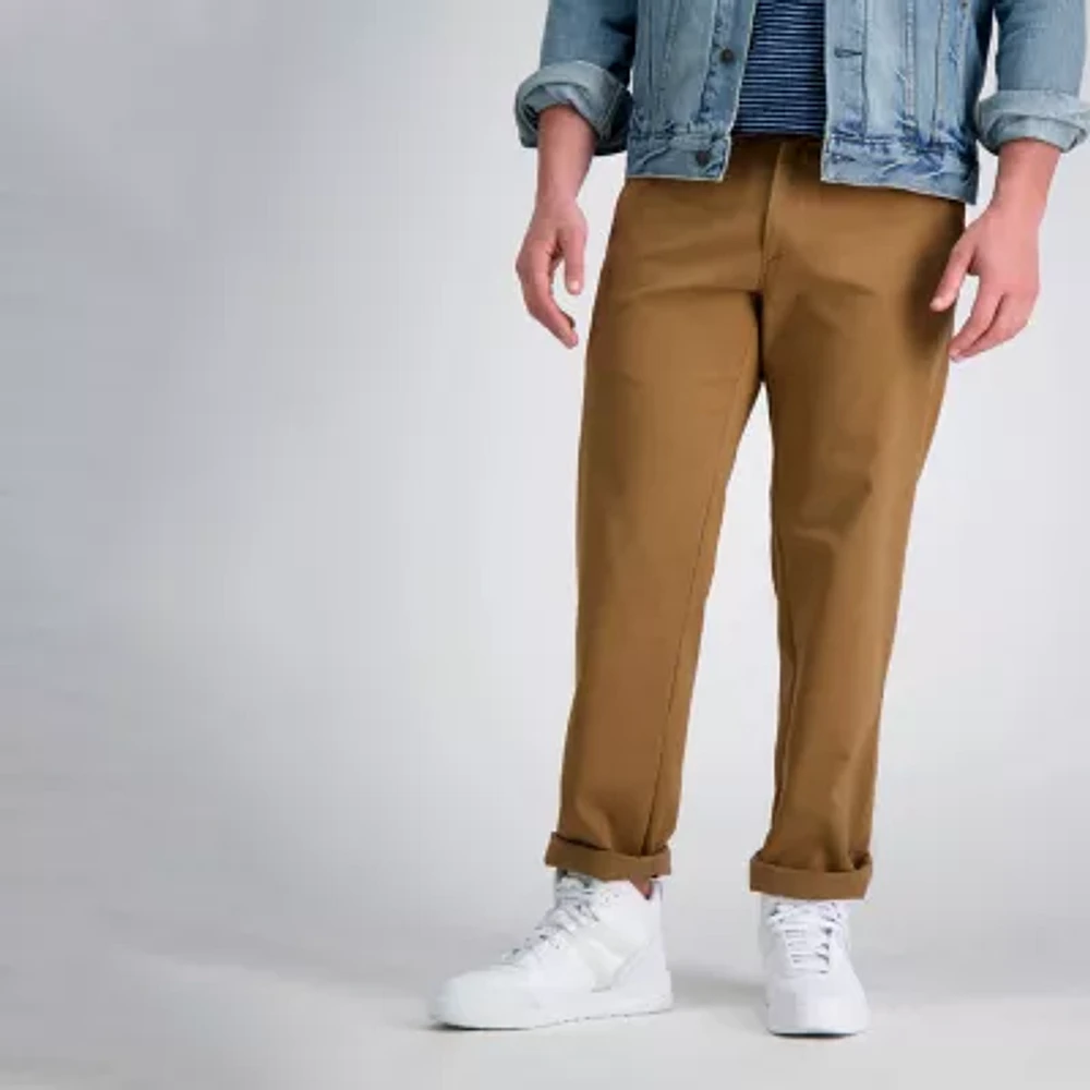 Haggar® LIFE KHAKI™ Straight Fit Comfort Chino