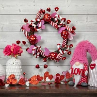 Northlight 16in Red And White Candies And Hearts Valentine'S Day Wreath