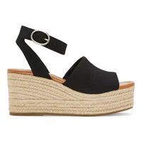 a.n.a Womens Laskie Wedge Sandals