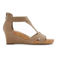 St. John's Bay Womens Taz Wedge Sandals