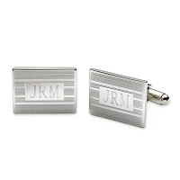 Personalized Rectangular Cuff Links