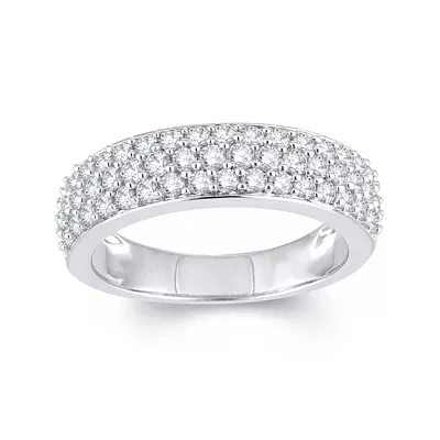 LIMITED QUANTITIES 1 CT. T.W. Diamond 10K White Gold Anniversary Ring