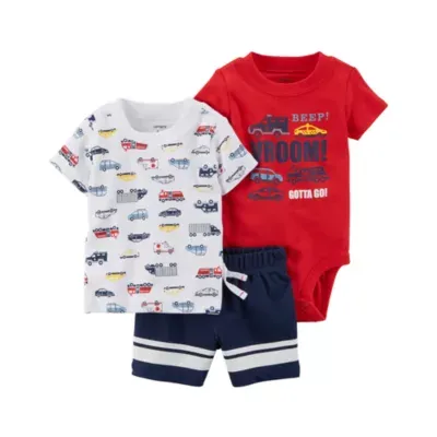 Carter's Baby Boys 3-pc. Short Set