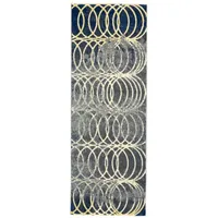 Weave And Wander Omari Tyre Circles Indoor Rectangular Accent Rug