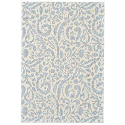 Weave And Wander Carini Aliza Floral Indoor Rectangular Accent Rug