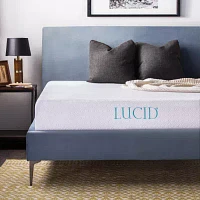 Lucid 10 Inch Dual-Layer Gel Memory Foam Mattress