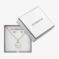 Liz Claiborne Mom Pendant Necklace And Stud Earring 2-pc. Jewelry Set