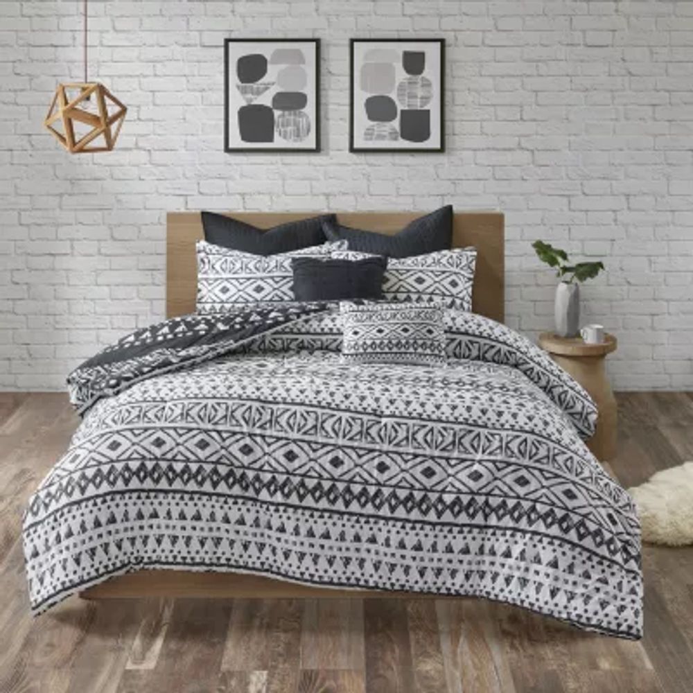 Urban Habitat Cora 7 Piece Cotton Reversible Comforter Set