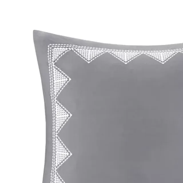 INK+IVY Euro Sham, Color: White - JCPenney