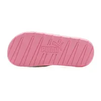 PUMA Girls Cool Cat Ice Cream Swirl Slide Sandals