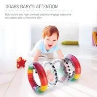 The Peanutshell Tummy Time Roller Baby Play