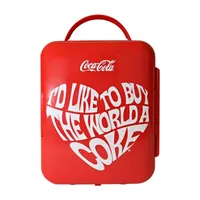 Coca-Cola World 1971 Series Mini Fridge 6 Can Cooler/Warmer