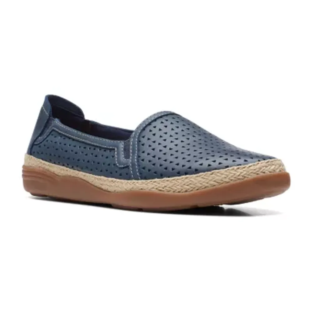 Clarks Womens Elaina Ruby Slip-On Shoe