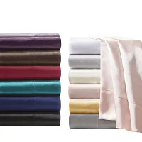 Madison Park Essentials Solid Satin 6-pc. Sheet Set
