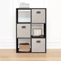 Home Expressions 6-Compartment Shelving Units