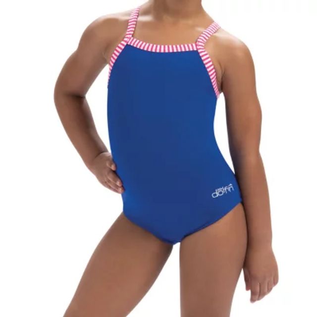 Hurley Little Girls One Piece Swimsuit, Color: Lt Lemon Twist - JCPenney