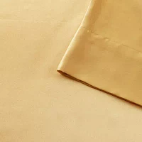 Madison Park Essentials Solid Satin 6-pc. Sheet Set
