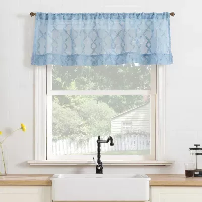 No 918 Tina Rod Pocket Tailored Valance