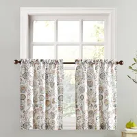 No 918 Signy 2-pc. Rod Pocket Window Tier