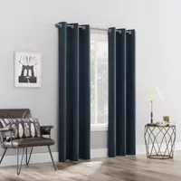 No 918 Lydell Energy Saving Light-Filtering Grommet Top Single Curtain Panel