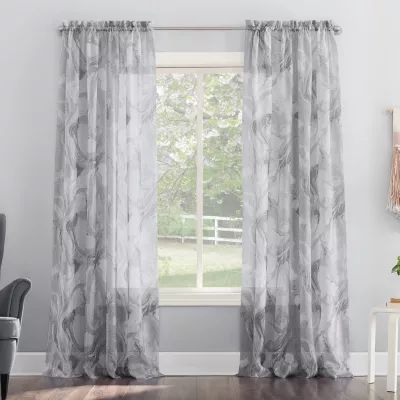 No 918 Cristo Light-Filtering Rod Pocket Single Curtain Panel