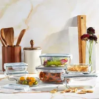 Mason Craft And More 14-pc. Glass Food Container