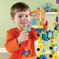 Learning Resources Gears! Gears! Gears!® Robot Factory Building Set Discovery Toy