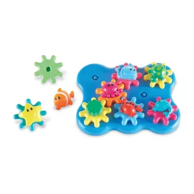 Learning Resources Ocean Wonders Build N Spin Discovery Toy