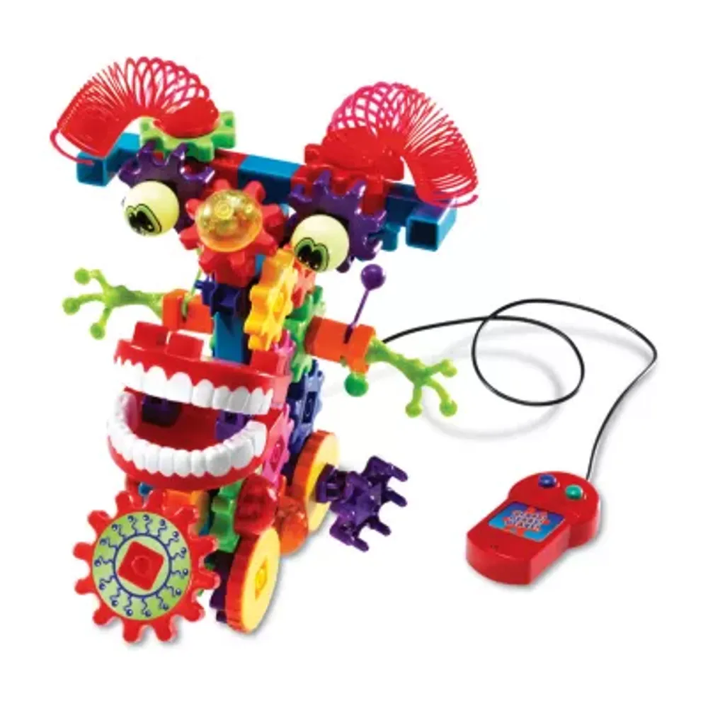 Learning Resources Gears! Gears! Gears!® Wacky Wigglers® Motorized Building Set Discovery Toys