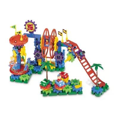 Learning Resources Gears! Gears! Gears!® Dizzy Fun Land™ Motorized Building Set Discovery Toy