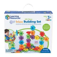 Learning Resources Gears! Gears! Gears!® 100-Piece Deluxe Building Set Discovery Toy