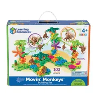 Learning Resources Gears! Gears! Gears!® Movin' Monkeys™ Building Set Discovery Toy