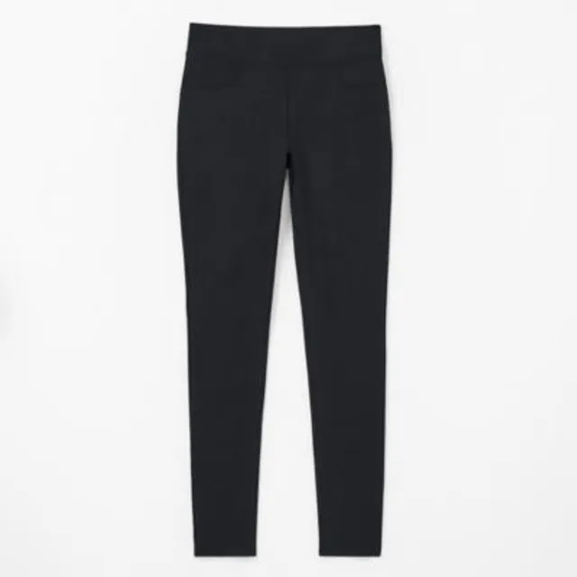 St. John's Bay-Tall Womens Mid Rise Skinny Pull-On Pants, Color: Black -  JCPenney