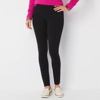 St. John's Bay-Tall Womens Mid Rise Skinny Pull-On Pants