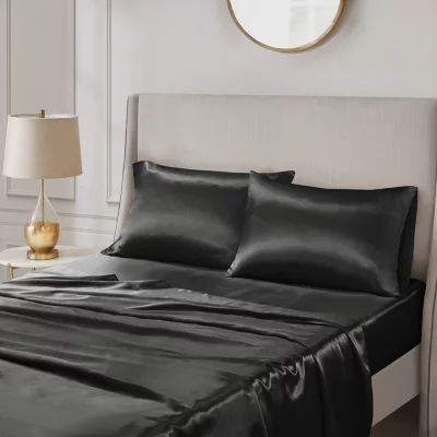 Madison Park Essentials Satin Wrinkle Resistant Pillowcases