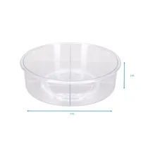 Home Expressions Acrylic Rotating Tray