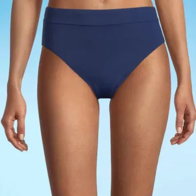 Mynah Womens Lined High Waist Bikini Swimsuit Bottom