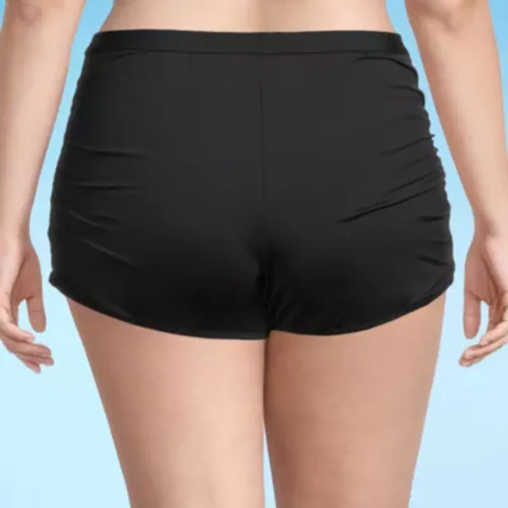 Mynah Womens Lined Swim Shorts Plus