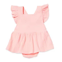 Okie Dokie Baby Girls Sleeveless Romper