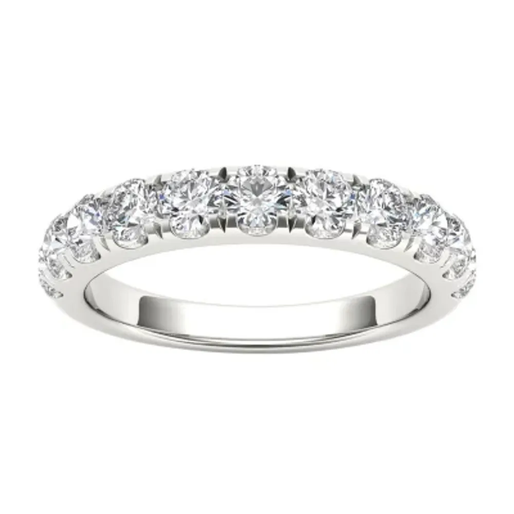 2MM 1 CT. T.W. Natural White Diamond 14K Gold Wedding Band