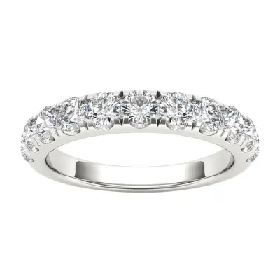 2MM 1 CT. T.W. Natural White Diamond 14K Gold Wedding Band