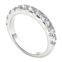 2MM 1 CT. T.W. Natural White Diamond 14K Gold Wedding Band
