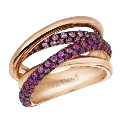 Le Vian® Grand Sample Sale™ Ring featuring Bubble Gum Pink Sapphire™ set in 14K Strawberry Gold®