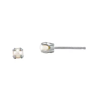 3mm Cultured Freshwater Pearl 14K Gold Stud Earrings