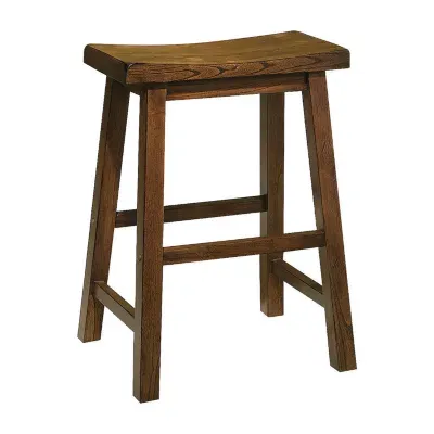 Barberry Counter Height Stool in Honey Brown