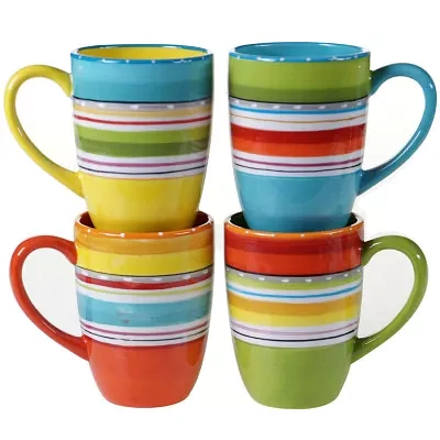 Certified International Mariachi Set of 4 Mugs